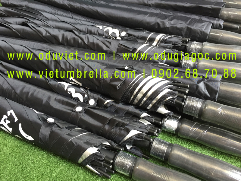 xưởng sản xuất ô dù cầm tay in logo quảng cáo